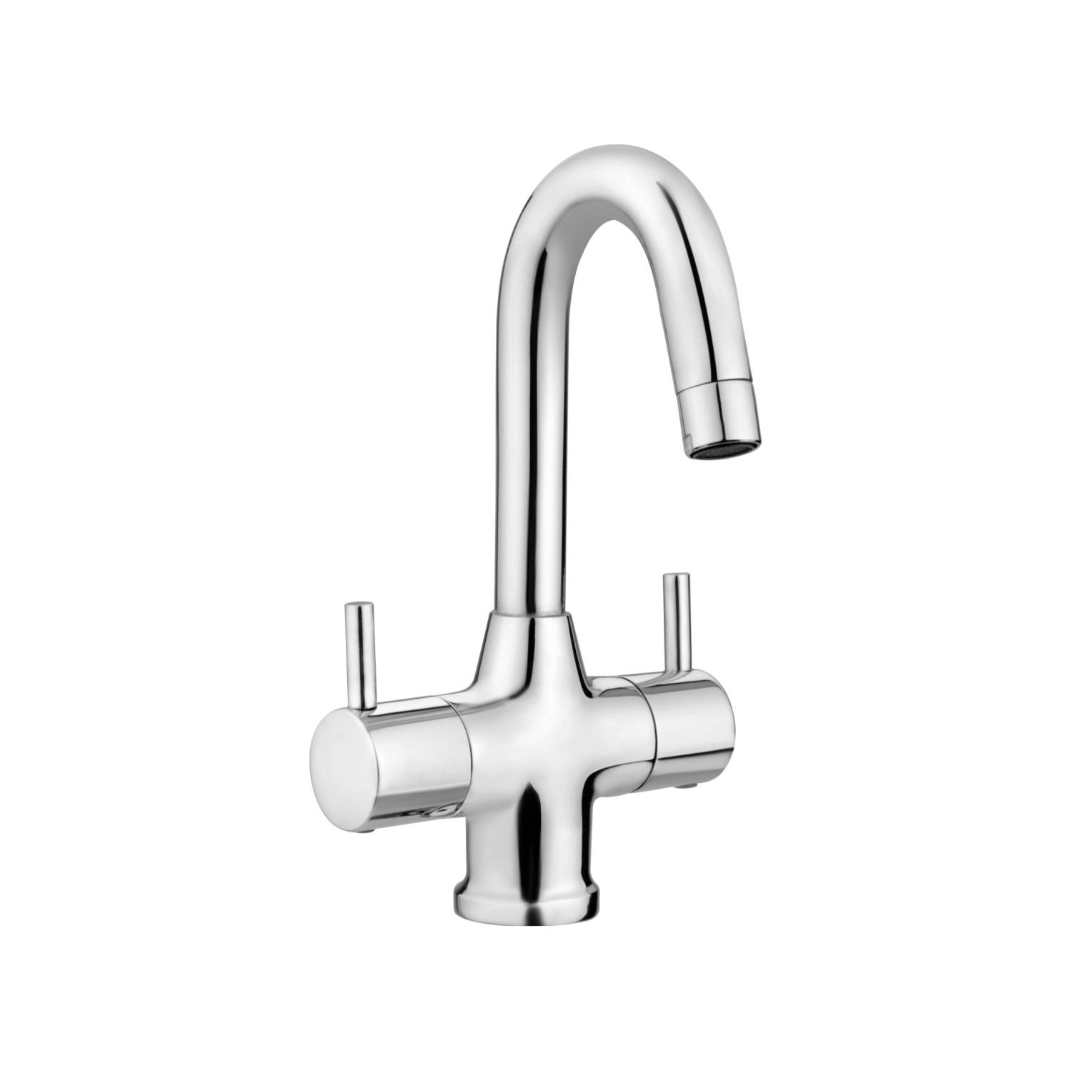 Italik Centre Hole Basin Mixer