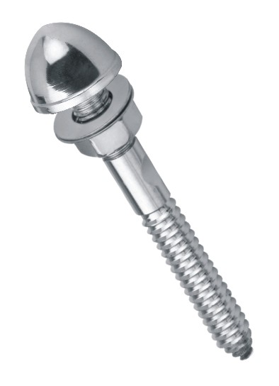 SS Rack Bolt with ABS Cap