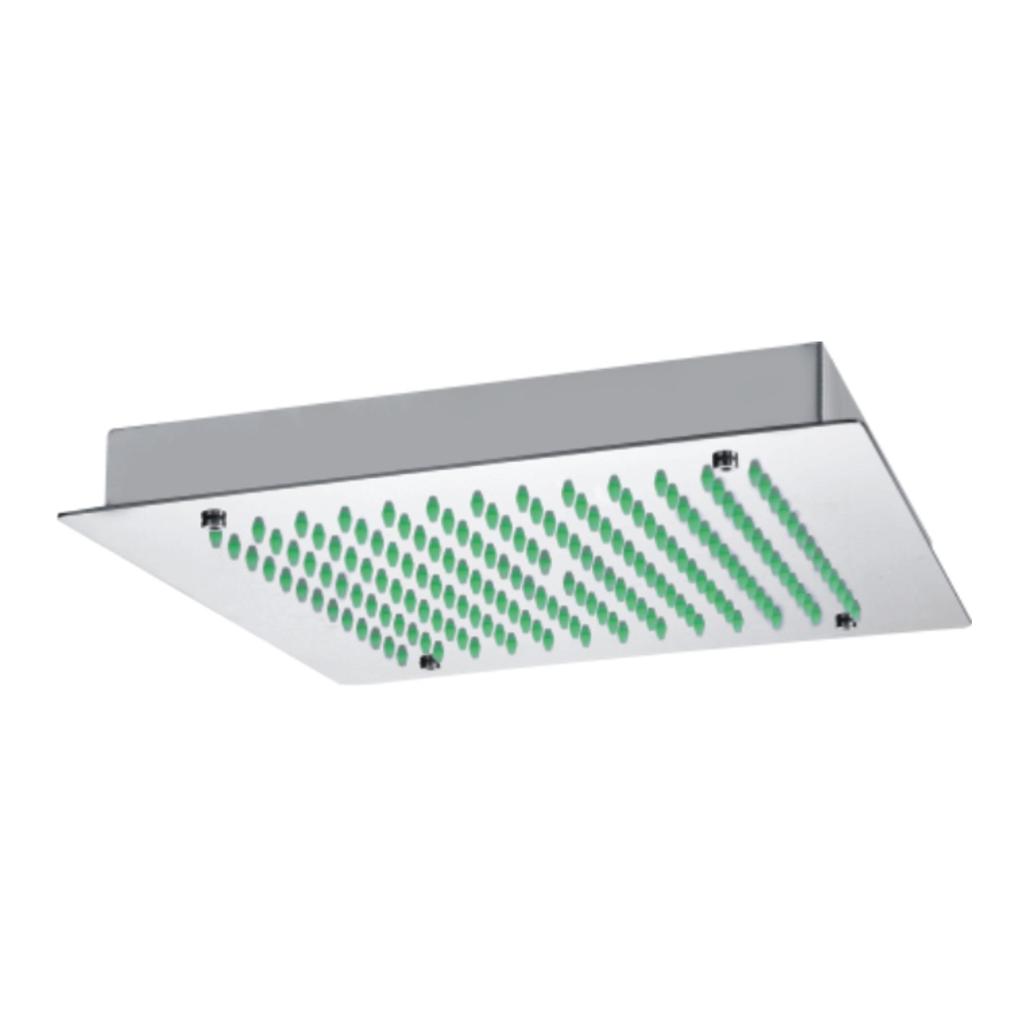 Blaze Led Ceiling Rain Shower 1 Jet 16'x16'